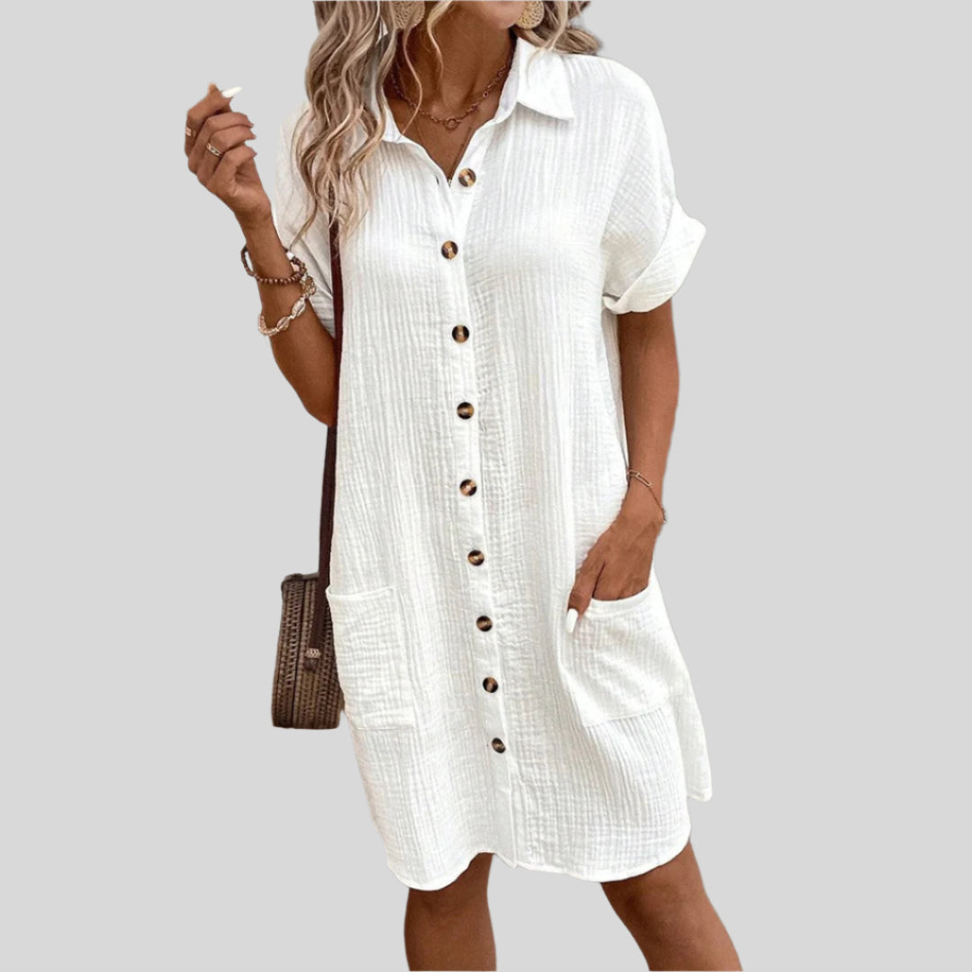 Mona | Rochie Camasa Elegantă și Relaxată