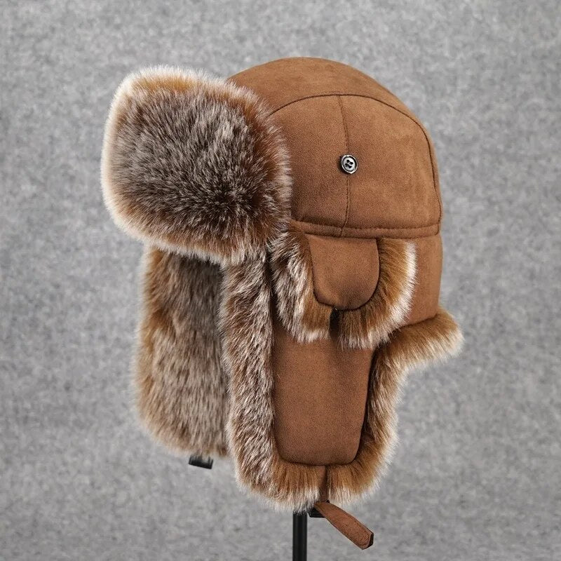 Căldură șic: Căciulă pentru bărbați Ushanka