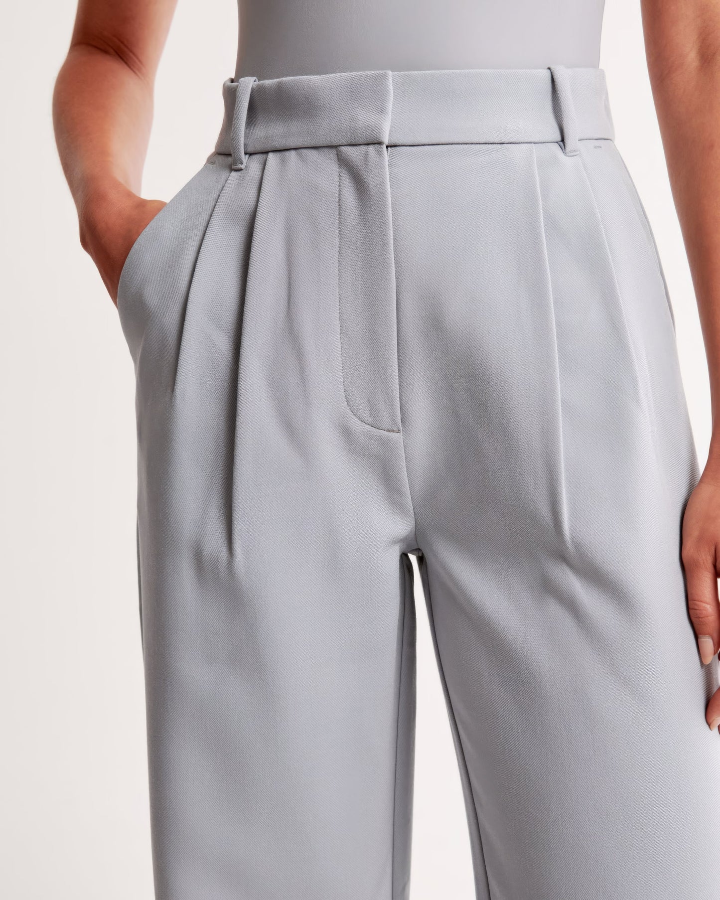 Pantalon large élégant et confortable à taille haute