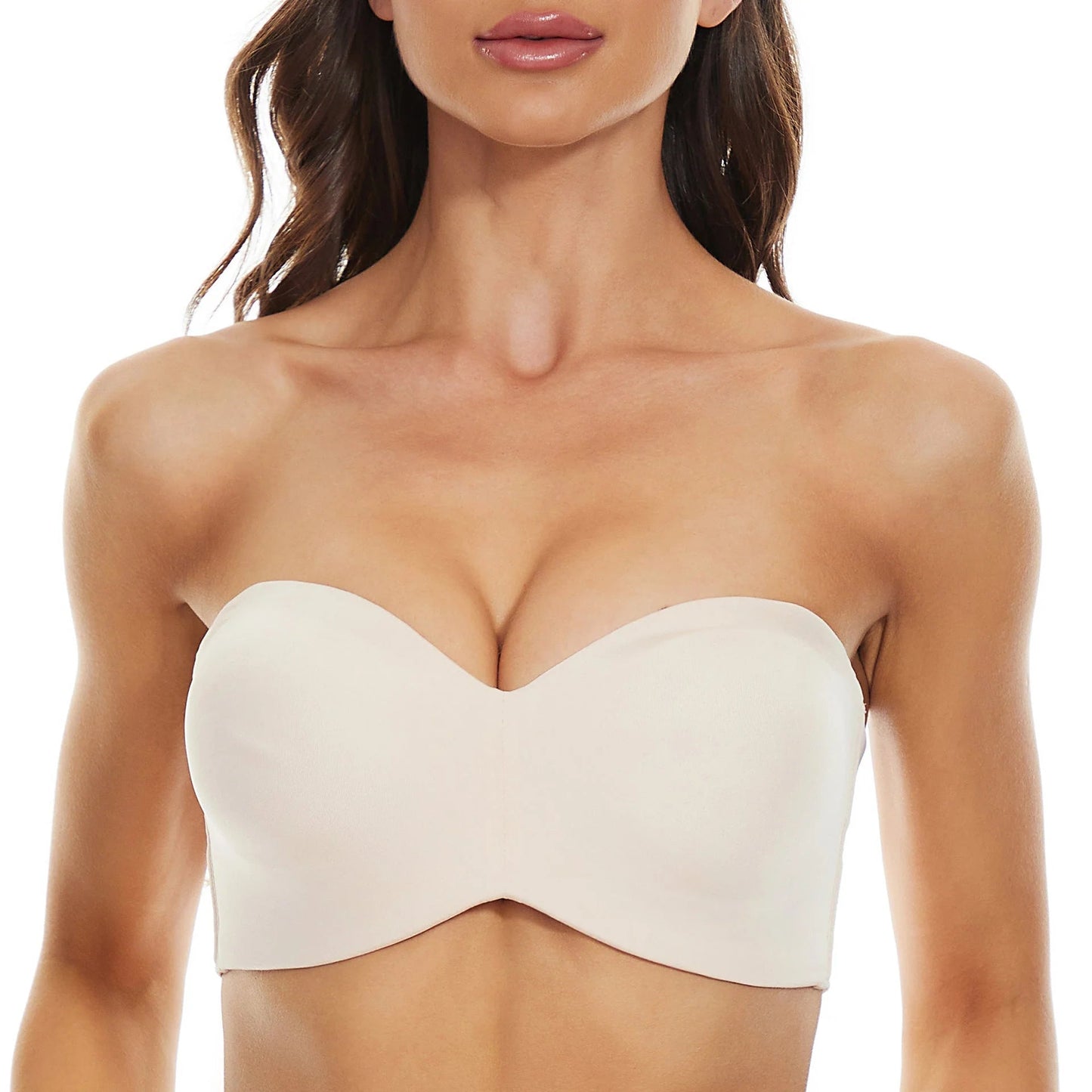 Bandeau bra - Integral convertible non-slip bra